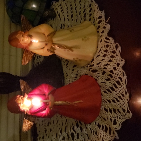 Vintage Radiant Candlelight Angels - Picture 9 of 12
